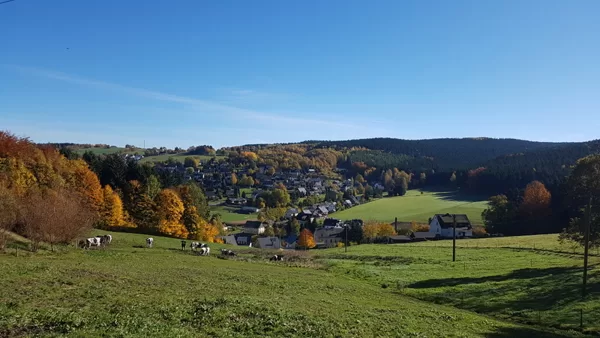 Blick auf Pobershau