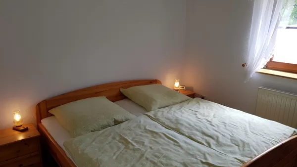 Schlafzimmer untere Ferienwohnung