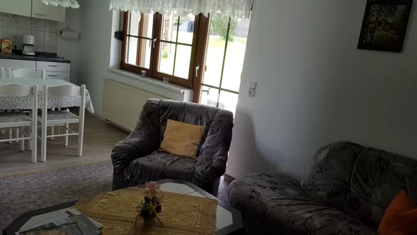 Wohnzimmer untere Ferienwohnung